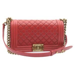 Chanel Boy CHANEL Matelasse Chain Flap Shoulder Bag